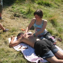 1 tegen allen - massage - Scouts en Gidsen Zaventem 